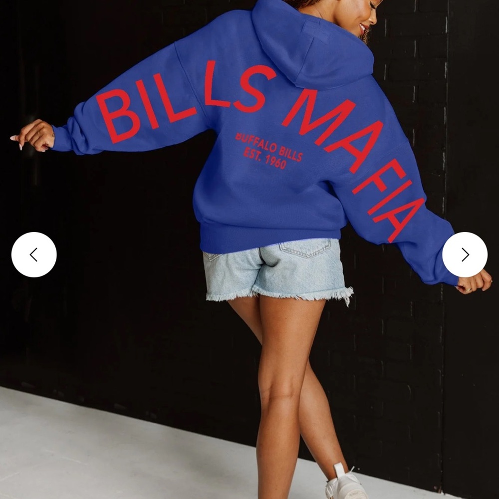 Blue Bills Mafia Hoodie